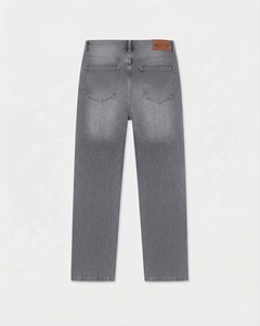 Pantalones Vaqueros Personalizados de Primera Calidad, Fabricante de Jeans al por Mayor, Jeans Holgados de Mezclilla de Algodón para Hombre y Mujer, Corte Recto y Relajado - Product Image 2