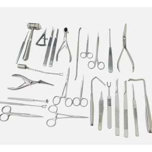 Ensemble d'instruments de rhinoplastie 25 pièces, outils chirurgicaux pour la chirurgie nasale, kit de chirurgie plastique, acier inoxydable, qualité américaine et européenne - Product Image 3