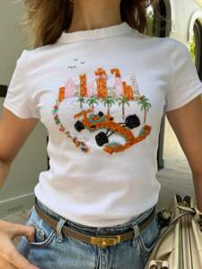 Cotton Woven Sports <b>Poncho</b> <b>Top</b> Hand Embroidery Eco-Friendly Fringe Blouse Half Sleeve Tunic Festival Outfit Regular Length High - Product Image 4