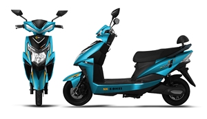 NK E-Bikes GTR Electric Scooter By Engtian Electric Bike Public Limited 40-50 KMs Range Connectivity Waterproof Peacock Blue - Product Image 2