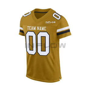 Ropa de Fútbol Americano, Jersey de Fútbol Americano Verde Personalizado con Letras y Números Impresos, Camiseta Deportiva, Uniforme Deportivo, Talla Grande - Product Image 1