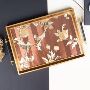 Bandeja de Madera para Servir Alimentos, para el Hogar y Restaurantes, Utensilios de Cocina Decorativos, Bandeja de Servicio, Gran Venta, Alta Calidad, para Mesa - Product Image 6