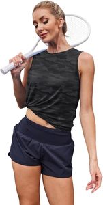 Débardeur Athlétique Femme Séchage Rapide Écologique Spandex/Coton Fitness Gym Entraînement Course Respirant Confortable ODM - Product Image 2
