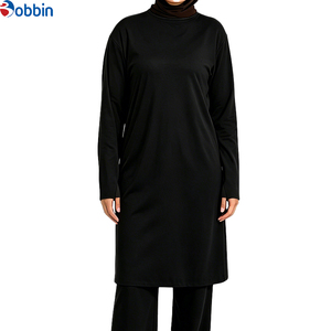 Conjunto Deportivo Musulmán de Alta Calidad, Suave, Elástico, Ecológico, Reversible, para Gimnasio y Entrenamiento, Ropa Deportiva Informal para Mujer - Product Image 3