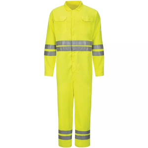 Men's Hi Vis <b>Waterproof</b> Workwear <b>Overall</b> Coverall Customized Logo Construction Suit Electrician Hi Vis <b>Overall</b> Uniform - Product Image 2