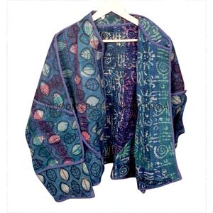 เสื้อแจ็คเก็ตคันธาผ้าฝ้ายคุณภาพสูง 100% เย็บมือ สำหรับฤดูหนาว แฟชั่นสำหรับผู้หญิง ความยาวปกติ ระบายอากาศได้ดี เป็นมิตรกับสิ่งแวดล้อม - Product Image 5