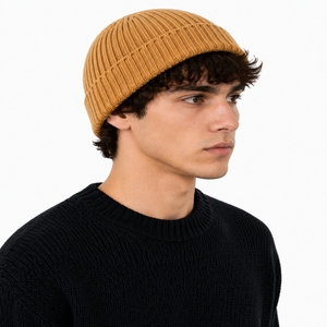 Bonnet unisexe doux et chaud pour l'hiver, extensible, décontracté, confortable, pour l'extérieur, accessoire de mode, sensation de chaleur, ajustement extensible, à porter au quotidien - Product Image 3
