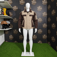 Veste de travail rembourrée haute visibilité pour hommes, vêtements d'hiver réfléchissants pour hommes, poches utilitaires, fermeture éclair, vêtements de travail