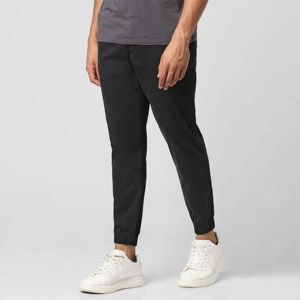 Pantalones de Yoga Ecológicos para Hombre, Color Oscuro, Cintura Alta, Peso Medio, Elásticos, de Algodón, Diseñados para Fitness, Uso Casual y Diario - Product Image 2