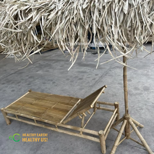Thatch <b>Umbrella</b> for Tropical Outdoor Spaces | Beach & Poolside Parasol for Resorts | Custom Sizes Available - Product Image 3