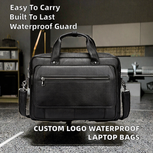 Maletín para Portátil de 15.6 Pulgadas, Personalizado con Logotipo, de Moda, Gran Capacidad, Lujoso, de Cuero Genuino, Duradero, Ligero, Portátil e Impermeable - Product Image 2