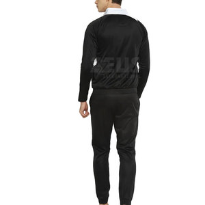 Survêtements de sport pour hommes, coupe ajustée, nouveau design, manches longues, coton uni, grandes tailles - Product Image 2