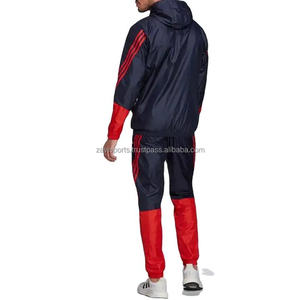 ชุดวอร์มสำหรับผู้ชายเสื้อกันลมดีไซน์ไม่ซ้ำใครผลิตตามสั่ง - Product Image 3