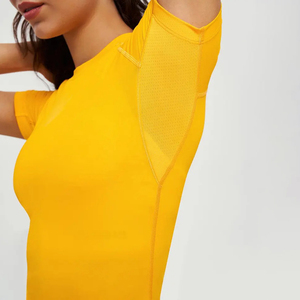 Camiseta Deportiva de Manga Corta para Mujer, Protección UV, Compresión, para Deportes Acuáticos, Tejido de Calidad, Diseño Cómodo - Product Image 6