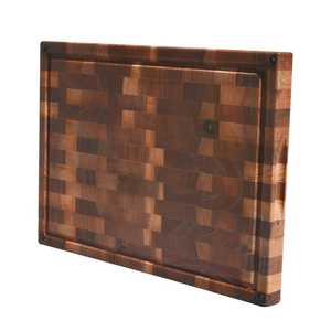 Planche de service rectangulaire en bois avec incrustation de résine blanche, artisanale, plateau à charcuterie en bois dur de qualité supérieure, plateau à fromage, ustensiles de cuisine - Product Image 4