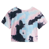 T-shirt court pour femme de style moderne, tricoté, respirant, conçu pour les looks décontractés tendance, offre un toucher doux et un ajustement confortable