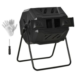 Contenitore per Compostaggio Moderno ed Ecologico, Forma di Foglia in Plastica PP, Dimensioni Personalizzabili per Esterni, Stile Semplice con Confezione in Scatola - Product Image 1