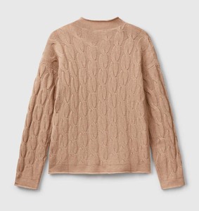 Suéter de Punto Elegante para Mujer - Cuello en V, Suave y Cálido para Invierno - Jersey de Punto Femenino de Color Sólido, Transpirable para Otoño - Product Image 2