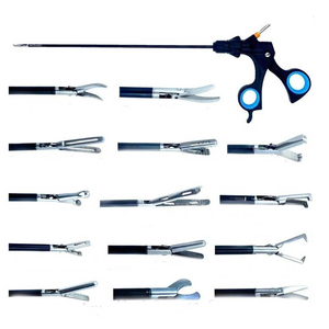 SHARIF ELAHI Manual Laparoscopic Grasper Set 14 Pieces 5mm Stainless Steel Surgical Instruments Reusable Veterinary Tool <b>Kit</b> CE - Product Image 5