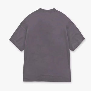 เสื้อยืดผู้ชายทรงหลวม แขนสั้น คอกลม สไตล์ลำลอง ไหล่ตก พิมพ์ลายด้านหน้าตามสั่ง เนื้อผ้าระบายอากาศได้ดี - Product Image 2