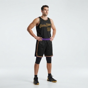 Camiseta de Baloncesto Sublimada Reversible, Talla Grande, Transpirable, de Secado Rápido, Ropa Deportiva Personalizada - Product Image 4