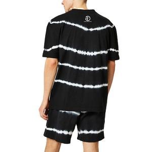 Nouveauté Ensemble été décontracté 2 pièces pour homme T-shirt et short en coton imprimé à séchage rapide personnalisés - Product Image 5