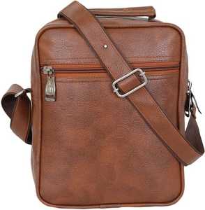 Bolso Bandolera de Cuero Genuino, Forma de Sobre, Cierre con Hebilla, Correa para Pecho/Hombro, Estilo Vintage para Hombre, Duradero, para Uso Diario en Todas las Estaciones - Product Image 1