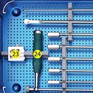 Ensemble d'implants orthopédiques pour la colonne vertébrale : Vis pédiculaires en titane, tiges, crochets, connecteurs, instruments chirurgicaux de fixation, kit de fixation de la colonne vertébrale - Product Image 5