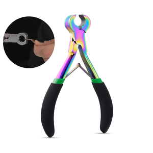 Cortador de Queratina para Extensiones de Cabello, Herramienta de Uso Doméstico, Acción de Resorte de Fácil Apertura, Acero Inoxidable, Colores Personalizados - Product Image 4