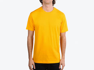 Wholesale Bulk Purchase <b>Gold</b> T <b>Shirt</b> Bulk Wholesale Ultra Soft Lightweight Tee for Custom Apparel & Branding - Product Image 1
