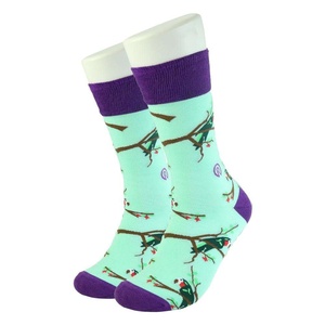 High Quality Customized Your Solid <b>Colour</b> Custom Cotton Crew <b>Socks</b> - Product Image 2