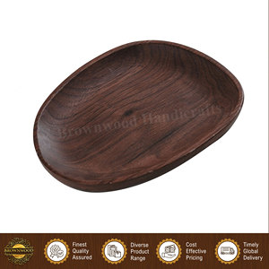 Plateau en bois d'acacia massif, finition naturelle, fait main, de qualité supérieure, écologique, à bas prix - Product Image 2
