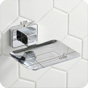 ที่วางสบู่ติดผนังสแตนเลสสตีลหรูหรา พร้อมเคลือบโครเมียม เป็นมิตรกับสิ่งแวดล้อมและกันน้ำ - Product Image 6