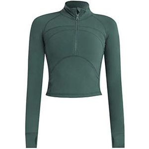 Premium Soft Stretch Breathable <b>Yoga</b> <b>Jacket</b> for Women Active Fitness Lightweight Breathable Hooded <b>Yoga</b> <b>Jacket</b> with Soft Fabric - Product Image 1