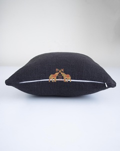 Fundas de cojines de algodón de lujo para sofá con cremallera, fundas de cojín lisas de alta calidad para hotel. - Product Image 5