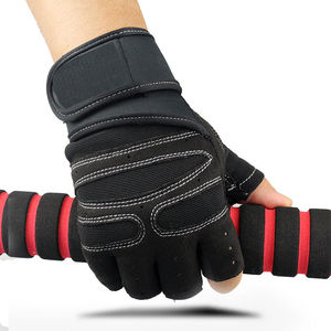 Gants de cyclisme unisexes sans doigts, antidérapants, absorbant les chocs, respirants - Product Image 1