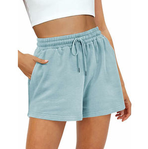 Shorts Deportivos Negros para Mujer, Personalizados al por Mayor, de Secado Rápido, Transpirables, 100% Algodón, Ajuste Ceñido, para Correr - Product Image 3