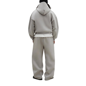 Conjunto Deportivo Informal de Algodón 100%, Sudadera con Capucha Extra Grande de Alta Calidad Personalizada, Conjunto Deportivo de Invierno para Usar en la Calle - Product Image 5