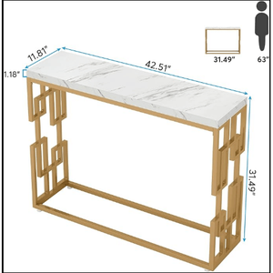 Tavolino Consolle per Soggiorno da Posizionare Accanto al Divano - Product Image 6