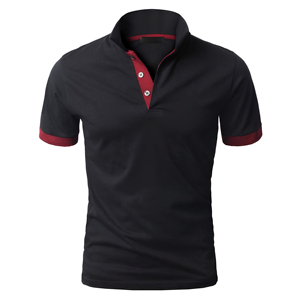 เสื้อโปโลชาย พิมพ์โลโก้ได้ ผ้าโพลีเอสเตอร์ แห้งเร็ว ไม่หดตัว ขายส่ง - Product Image 6