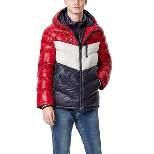 New Stylish Hooded Canvas Bubble <b>Jacket</b> for <b>Men</b> Customizable Breathable Oversized Design - Product Image 2
