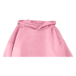 ชุดเดรสสเวตเชิ้ตผ้าฟลีซสำหรับผู้หญิงแบบสั่งทำพิเศษสำหรับฤดูหนาว ผ้าฝ้าย 100% ระบายอากาศได้ดี กันลม เป็นมิตรกับสิ่งแวดล้อม ทรงโอเวอร์ไซส์  แบบมีฮู้ด  ลายนูน - Product Image 2