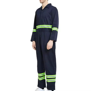Safety Polyester Custom Workwear Functional Full Sleeves Full Sleeves Safety Coveralls Over waterproof best material <b>fire</b> proof - Product Image 4