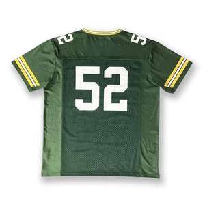 Maillot de football oversize en polyester respirant à col en V, anti-bactérien, sans coutures, imprimé par sublimation, pour hommes, bébés et tout-petits, OEM - Product Image 4
