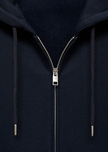 Sweat-shirt à capuche zippé pour homme, en coton French Terry, coupe décontractée, avec logo imprimé sur le devant, collection automne 2026, le plus vendu, en promotion - Product Image 6