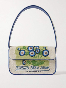 Sac à bandoulière artisanal pour femme avec broderie florale et perles, élégant sac à main orné de perles, sac à bandoulière bohème brodé pour femme - Product Image 2
