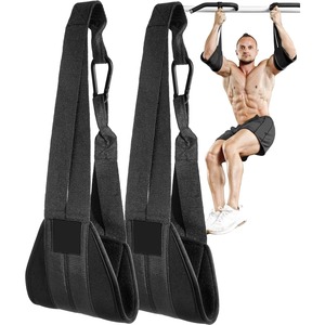 Heavy Duty Abdominal Slings Hanging Ab Straps <b>Pull</b> <b>Up</b> <b>Bar</b> Arm Support Belts Core Strength Training <b>Home</b> Gym Workout Gear - Product Image 1
