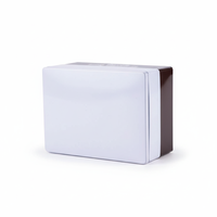 Boîte en métal rectangulaire personnalisée Avighna, imprimée, écologique, de qualité alimentaire, pour emballer des bonbons, du chocolat et des biscuits