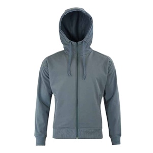 Sweat à capuche en polyester respirant pour homme, grande taille, manches longues, noir avec dos en maille, idéal pour la moto en été et toutes saisons - Product Image 3