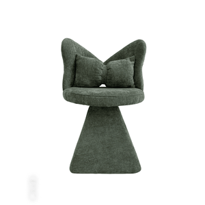 Swivel Accent Vanity Chair with Butterfly Back for <b>Dining</b> Bedroom Makeup <b>Stool</b> or Living Room Use - Product Image 1